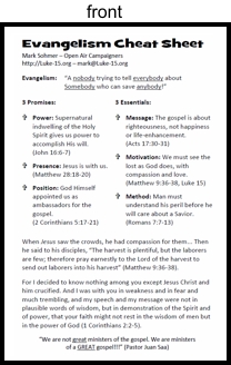 Click here to download Evangelism Cheat Sheet