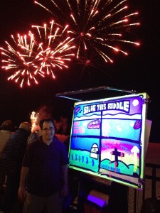 The fireworks in Heaven are MORE amazing when a sinner turns to Jesus! Beach evangelism at night is superb!!!