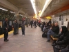 Me sharing the gospel to those waiting for their train. Just about everyone was very friendly.