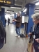 Aaron using a \'rope trick\' to share the gospel message with people as they wait for their train.