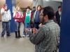 Some teenagers looked on as I shared the gospel making use of a \'rope trick object lesson.\'