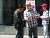 Ethan took this gentleman through the gospel using a booklet.