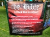 One of the amazing banners that were on display at the event.