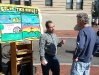 This is Saul, a Northeastern Alumnus who was on campus. He and I spoke for about a half hour, and he had a lot of opinions about Christianity that weren\'t based on fact. He appeared open to my answers, especially when I turned the conversation to sin and issues of the conscience.